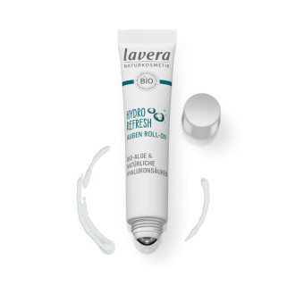 lavera Hydro Refresh oční gel roll-on 15 ml
